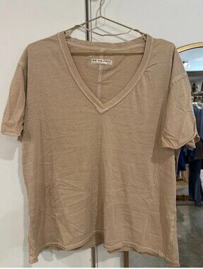 Free People We The Free Women's Nina Tee V neck S